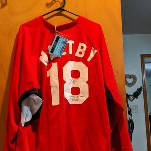Kirk Maltby autographed jersey (XL)